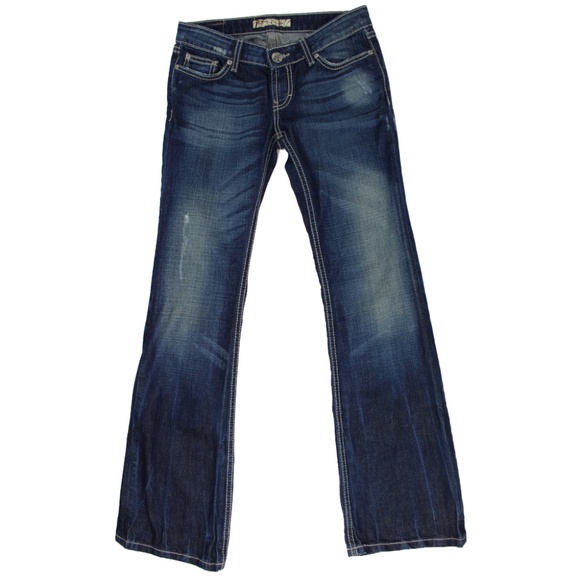 BKE Denim - BKE Stella Thick Stitch Embellished Jeans